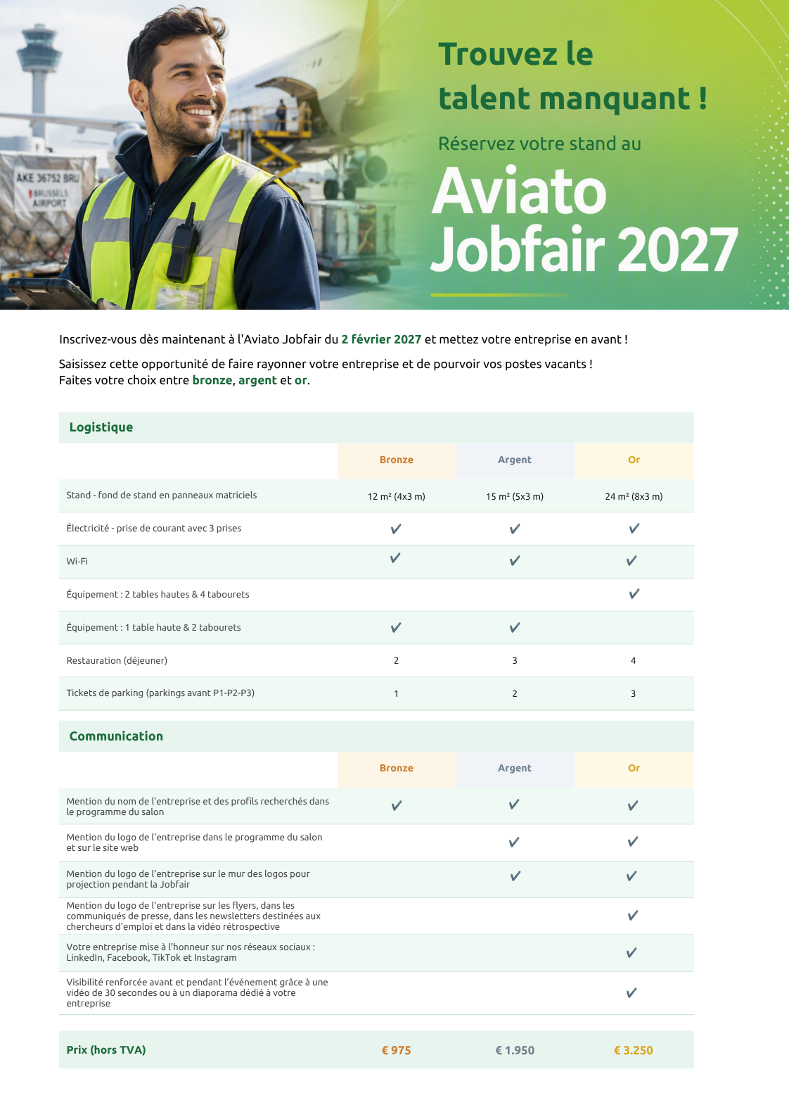 Aviato Jobfair 2027
