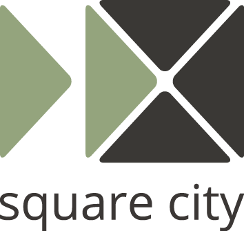 Square city logo